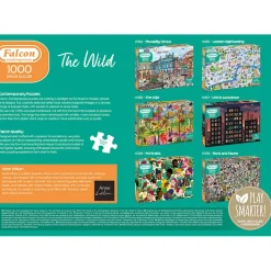 Puzzle 1000 pièces : Sauvage - Falcon de luxe