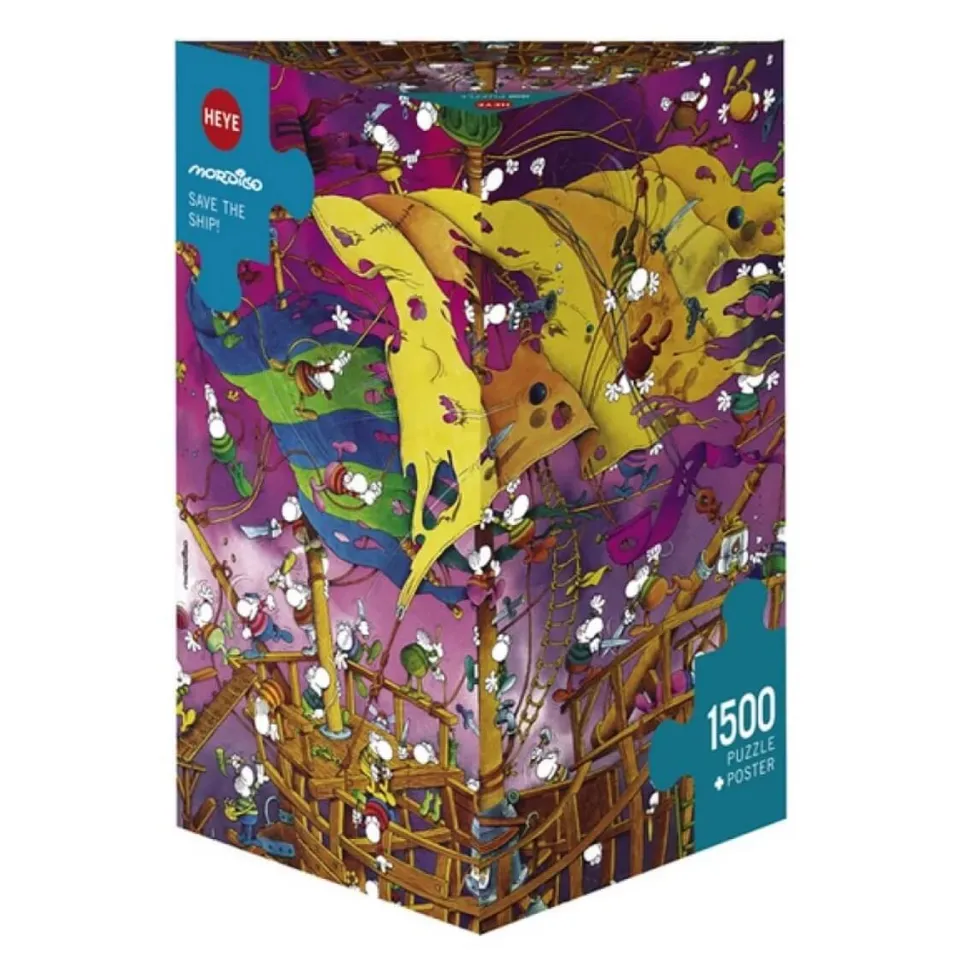 Puzzle 1500 Pièces : Save the Ship - Heye