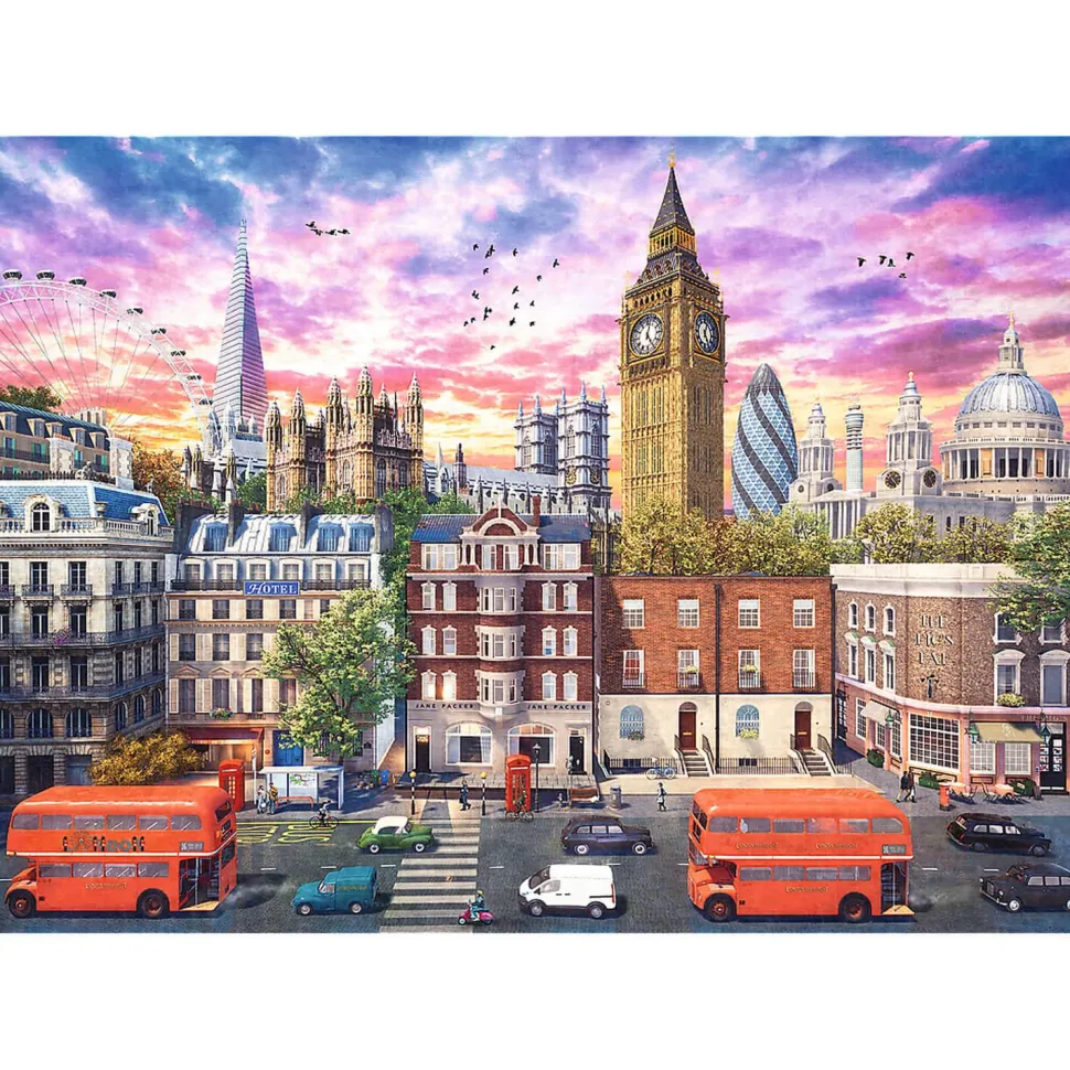 Puzzle 4000 pièces : Se promener dans Londres - Trefl