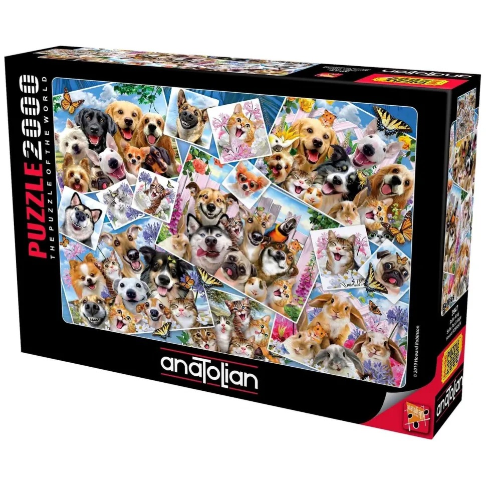 Puzzle 2000 pièces : Selfie Pet - Anatolian