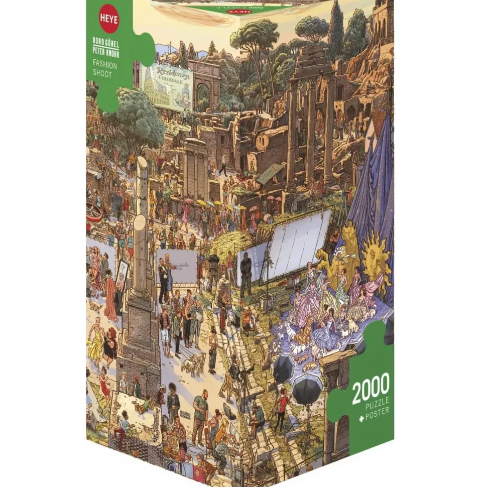 Puzzle 2000 pièces : Shoot de mode - Heye