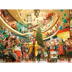 Puzzle 1500 pièces : Shopping fou - Castorland