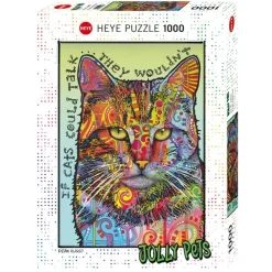 Puzzle 1000 Pièces : Si les chats pouvaient parler - Heye
