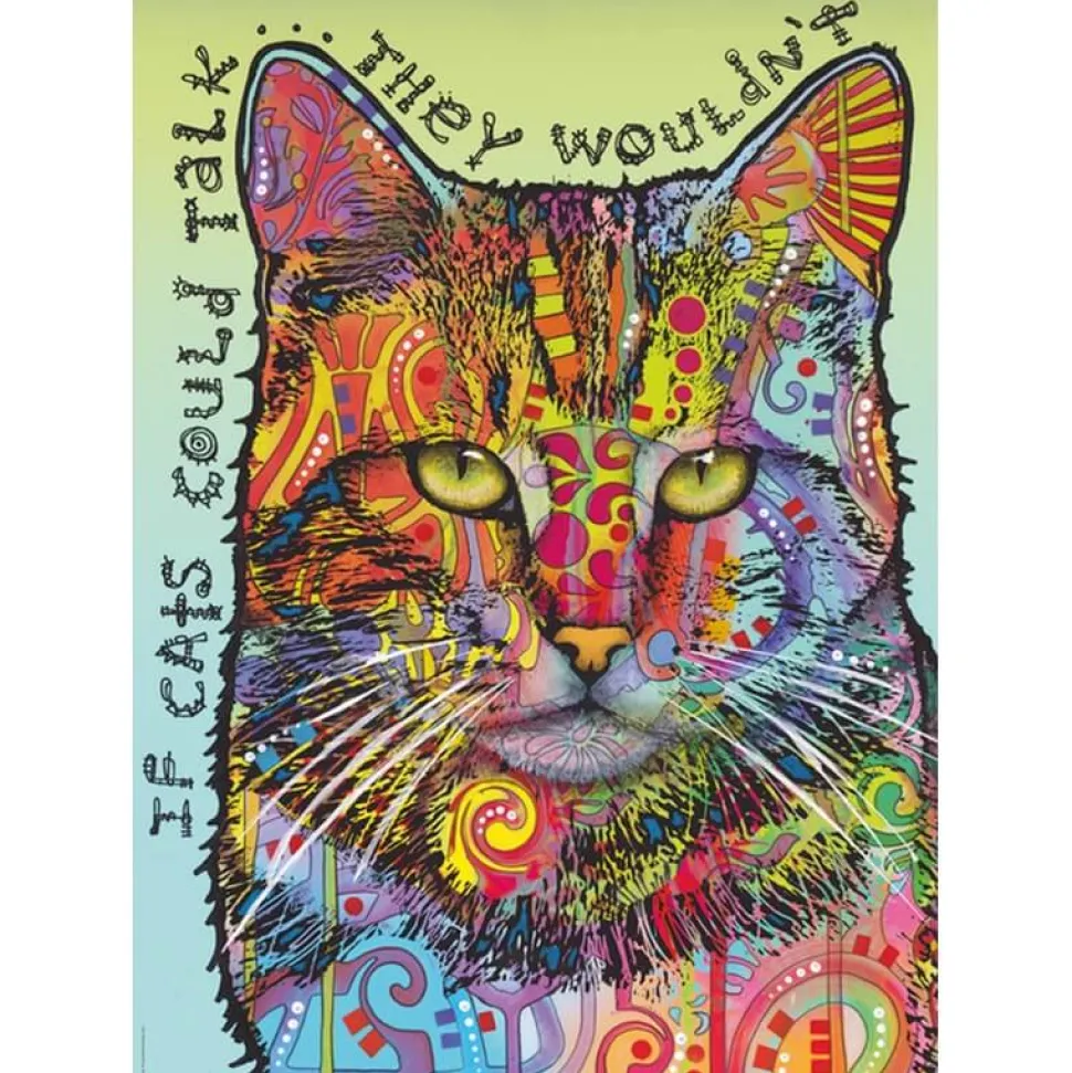 Puzzle 1000 Pièces : Si les chats pouvaient parler - Heye