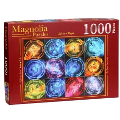 Puzzle 1000 pièces : Signes cardinaux - Magnolia