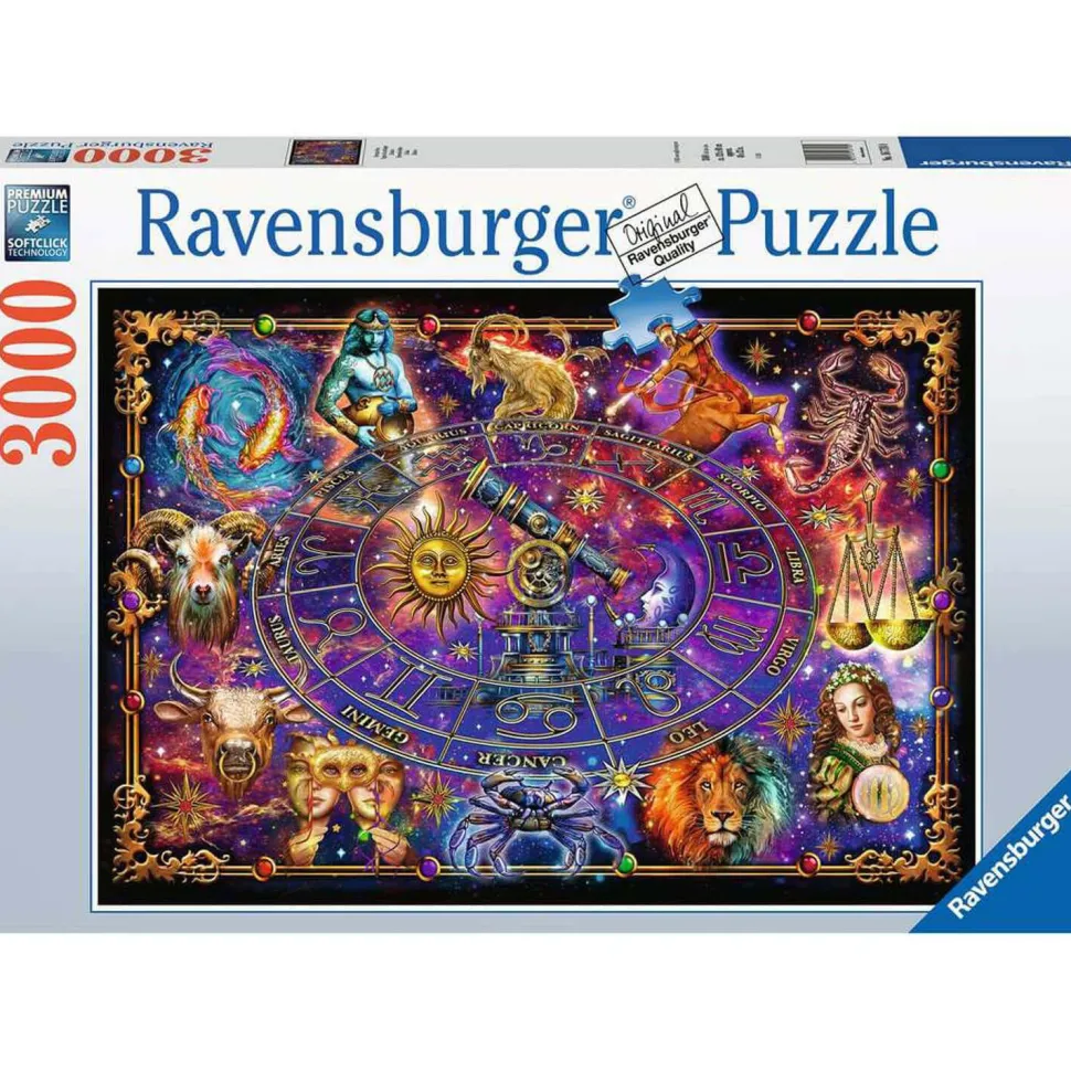 Puzzle 3000 pièces : Signes du zodiaque - Ravensburger