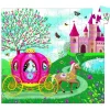 Puzzle 54 pièces - Silhouette : Le carosse d'Elise - Djeco