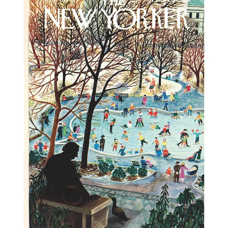 Puzzle 750 pièces : Skating in the Park - New York Puzzle Company