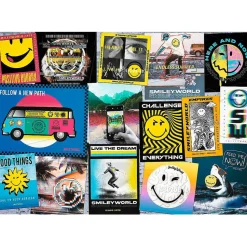 Puzzle 1000 pièces : Smiley : Live Positive - Trefl
