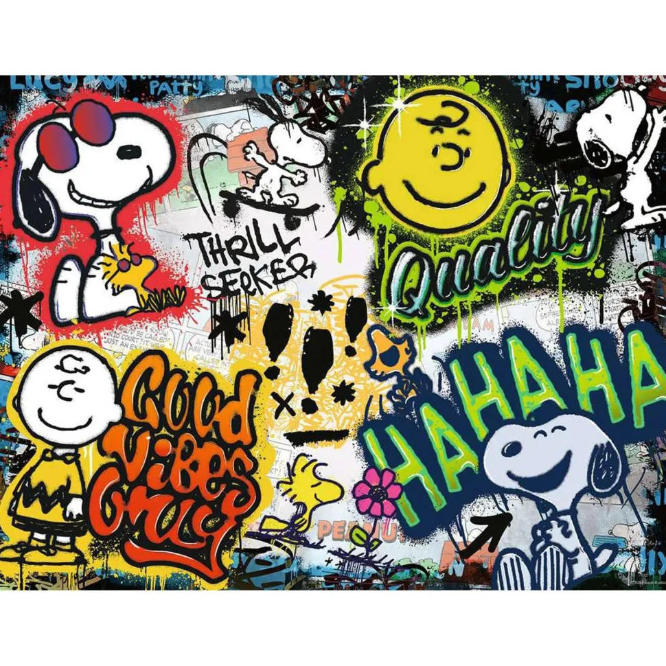 Puzzle 500 pièces - Snoopy Graffiti - Ravensburger