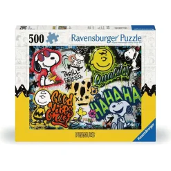 Puzzle 500 pièces - Snoopy Graffiti - Ravensburger