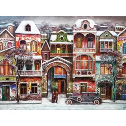 Puzzle 1000 pièces : Soirée d'hiver - Édition Spéciale David Martiashvili - Magnolia