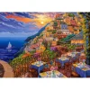 Puzzle 1500 pièces : Soirée Romantique Positano - Castorland