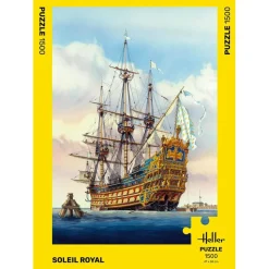 Puzzle 1500 pièces : Soleil Royal - Heller