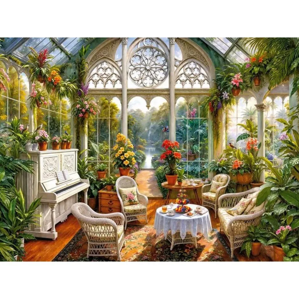 Puzzle 2000 pièces : Sonate du jardin - CherryPazzi