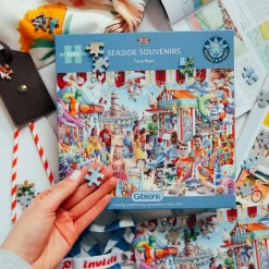 Puzzle 1000 pièces : Souvenirs de bord de mer - Gibsons