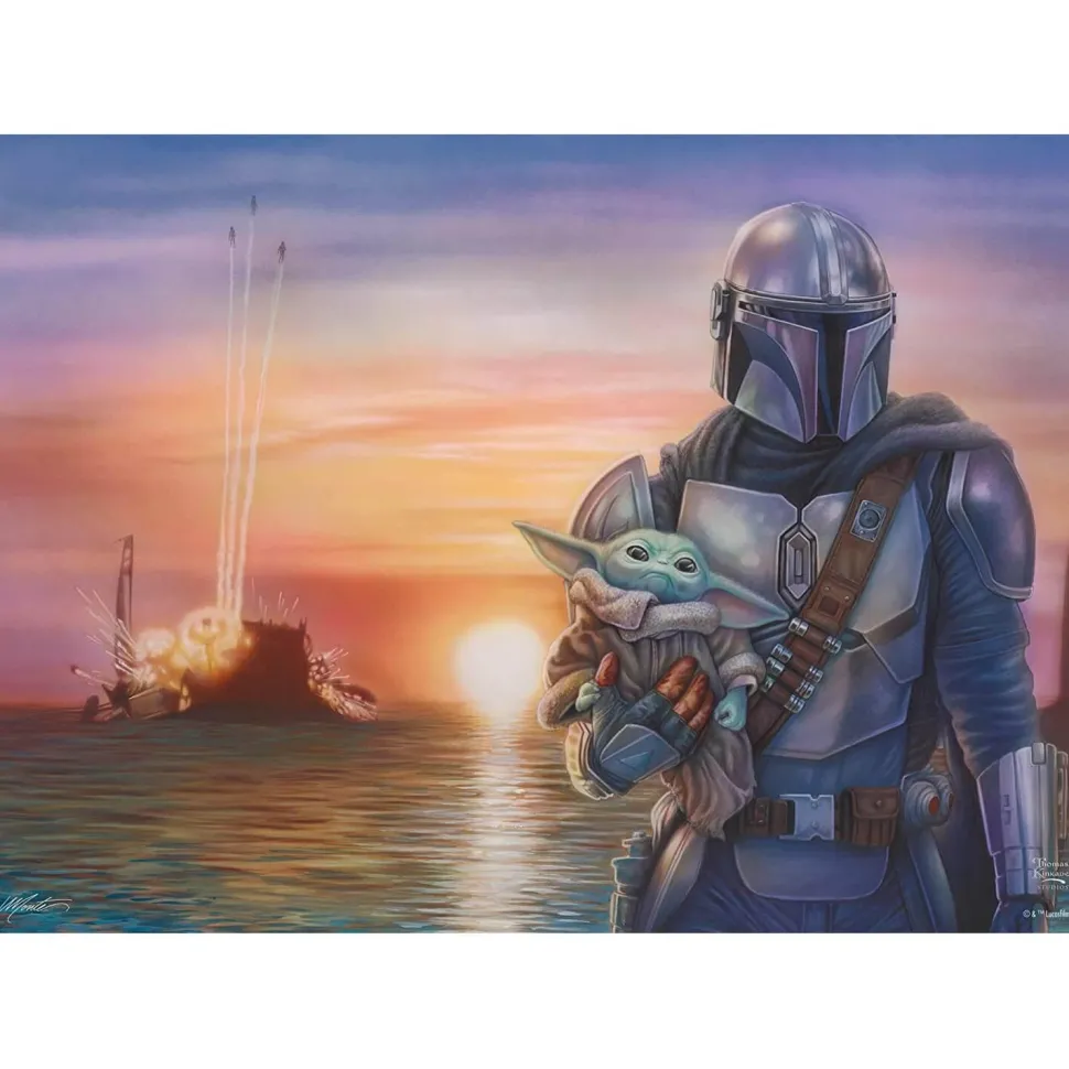 Puzzle 1000 pièces : Star Wars : Thomas Kinkade : Une nouvelle direction - Schmidt