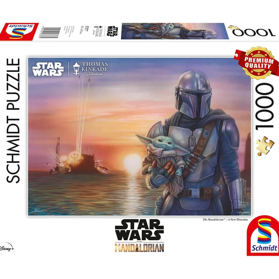Puzzle 1000 pièces : Star Wars : Thomas Kinkade : Une nouvelle direction - Schmidt