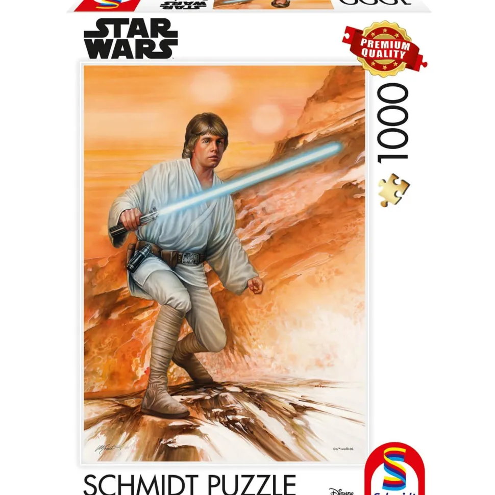Puzzle 1000 pièces : Star Wars : Courageux - Schmidt