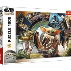 Puzzle 1000 pièces : Star Wars - La journée de Grogu - Trefl