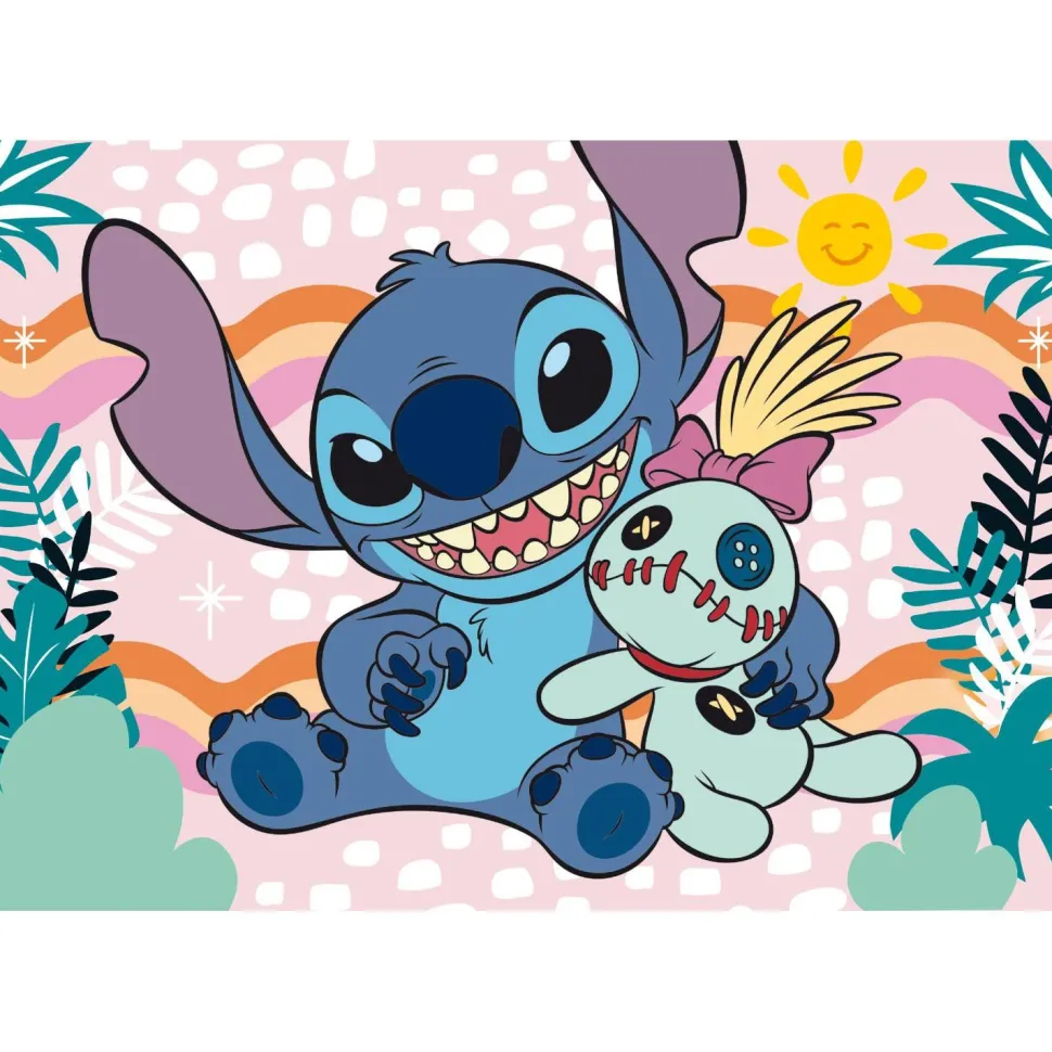 Puzzle 60 pièces : Stitch - Clementoni