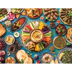 Puzzle 1000 pièces : Table du Moyen-Orient - Eurographics