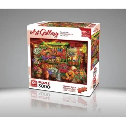 Puzzle 3000 pièces : Étal de Marché - Ks Games