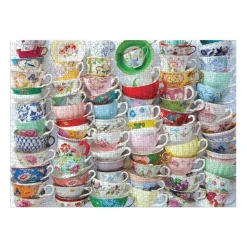 Puzzle 1000 pièces : Tasses à Thé - Galison