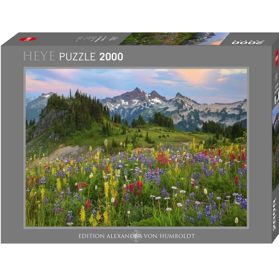 Puzzle 2000 Pièces : Tatoosh Mountains - Heye