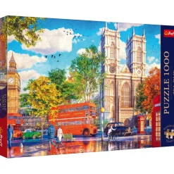 Puzzle 1000 pièces : Tea Time : Vue de Londres - Trefl