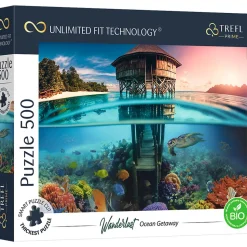 Puzzle 500 pièces : Technologie Unlimited Fit : Passage vers l'océan - Trefl Prime