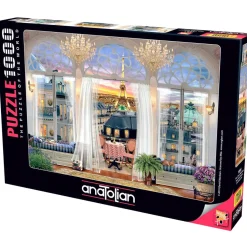 Puzzle 1000 pièces : Terrasse sur les toits, Paris - Anatolian