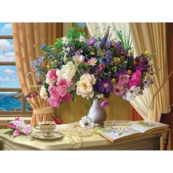 Puzzle 500 pièces : Thé du matin - Ks Games