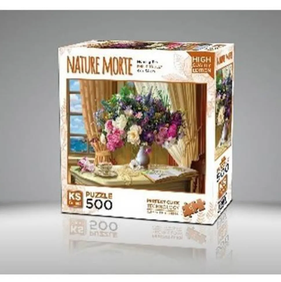 Puzzle 500 pièces : Thé du matin - Ks Games