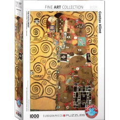 Puzzle 1000 pièces : The Fulfillment, Gustav Klimt - Eurographics