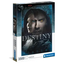 Puzzle 1000 pièces : The Witcher : Destiny - Clementoni