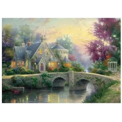Puzzle 3000 pièces - Thomas Kinkade : Crépuscule - Schmidt