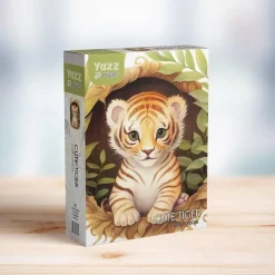 Puzzle 1000 pièces : Tigre mignon - Yazz puzzle