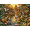 Puzzle 1000 pièces : Tigres Paradis - Castorland
