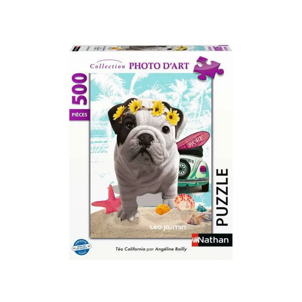 Puzzle 500 pièces : Téo California, Téo Jasmin - Nathan