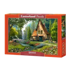 Puzzle 2000 pièces : Toadstool Cottage - Castorland