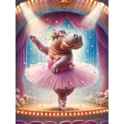 Puzzle 500 pièces : Étoile de la scène - CherryPazzi