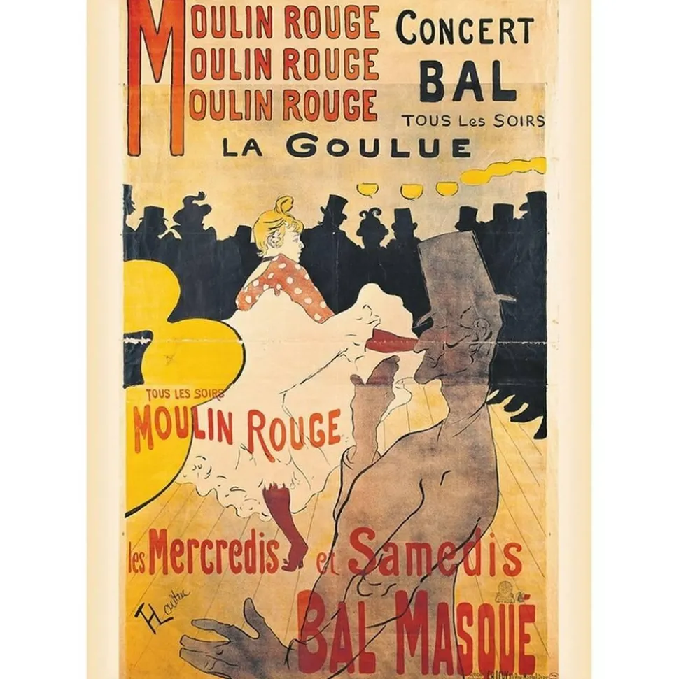 Puzzle 1000 pièces : Toulouse-lautrec - La goulue - Piatnik