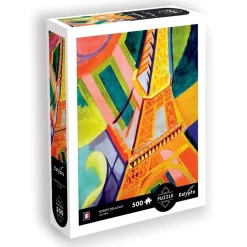 Puzzle 500 pièces : Tour Eiffel - Robert Delaunay - Sentosphère