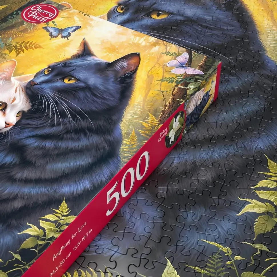 Puzzle 500 pièces : Tout pour l'amour - CherryPazzi
