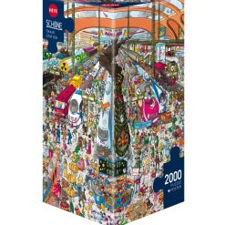 Puzzle 2000 pièces : Train Station - Heye
