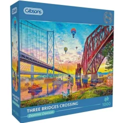 Puzzle 1000 pièces : Traversée des Trois Ponts - Gibsons