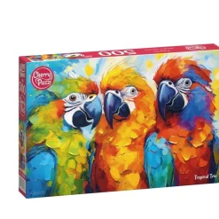 Puzzle 500 pièces : Trio tropical - CherryPazzi