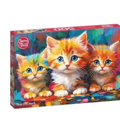 Puzzle 500 pièces : Trois petits cœurs - CherryPazzi