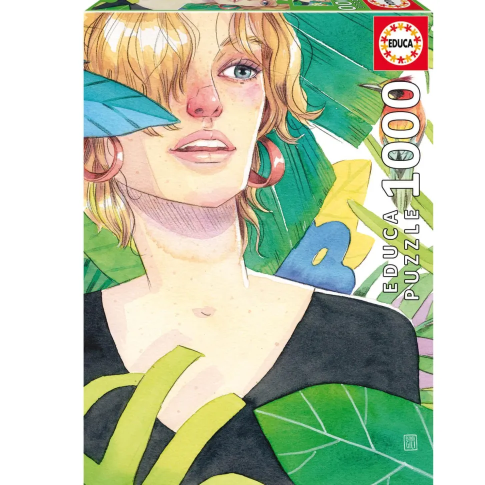 Puzzle 1000 pièces : Tropical, Esther Gili - Educa